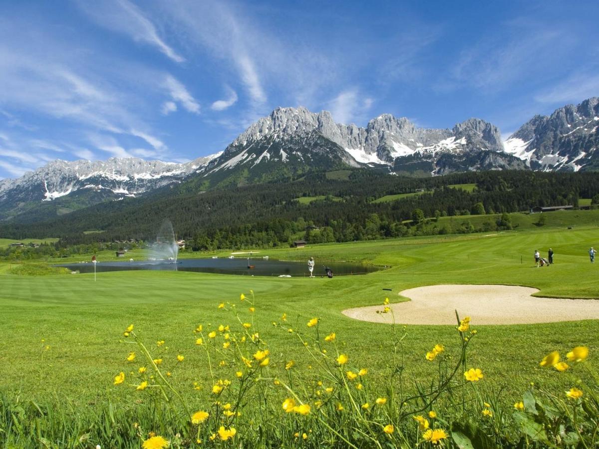 Flat Directly On The Ski Slope With Valley View Санкт-Йоганн Экстерьер фото