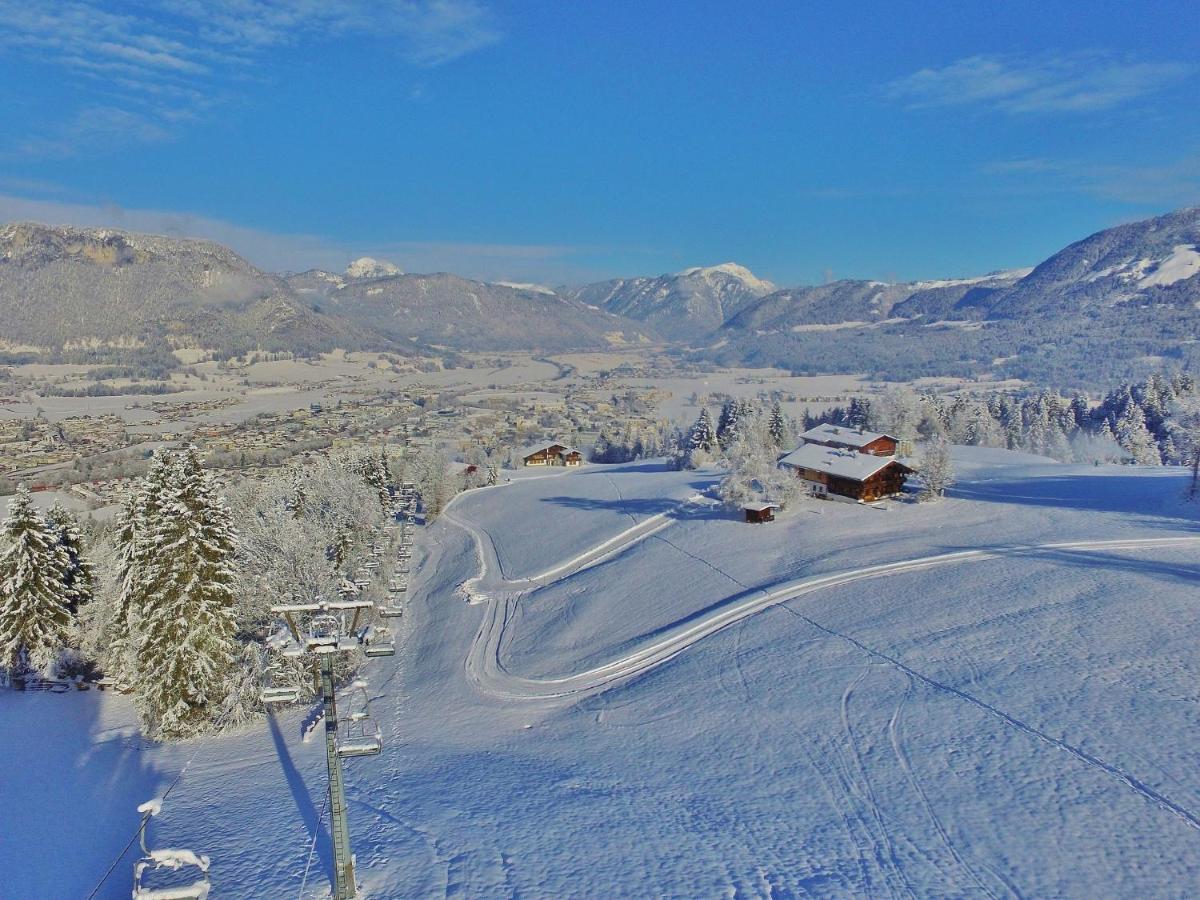 Flat Directly On The Ski Slope With Valley View Санкт-Йоганн Экстерьер фото